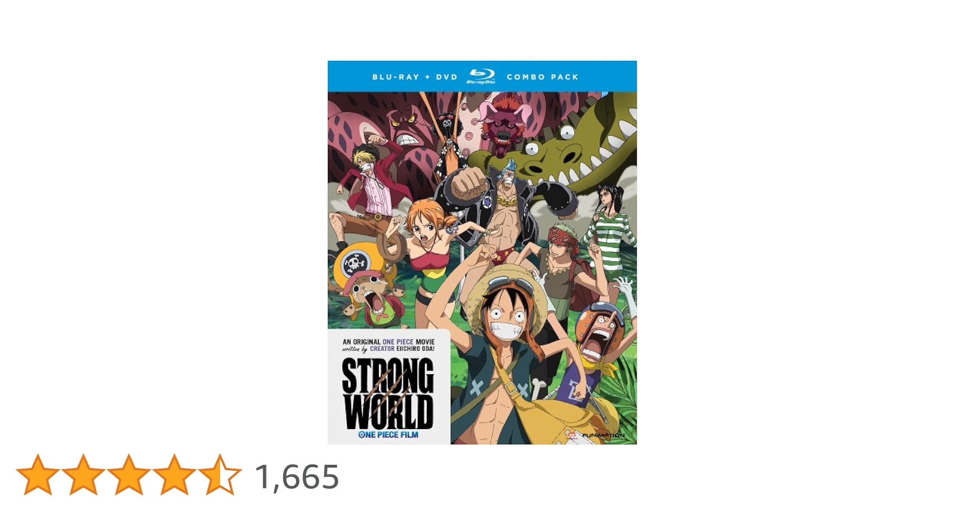Amazon.co.jp: One Piece: Strong World [Blu-ray] [Import] : DVD
